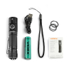 LED Portable Flashlight VIDEX VLF-A352 600Lm 5000K