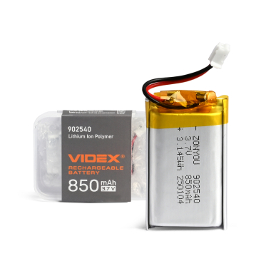 Акумулятор VIDEX Li-pol VLF-B902540-85 850mAh 1шт - фото